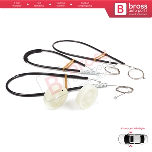 Juego de Reparación de Elevalunas BWR1055, Delantero Izquierdo o Derecho, para Roater 452 2003-2005 Coupé Convertible - Product Image 6