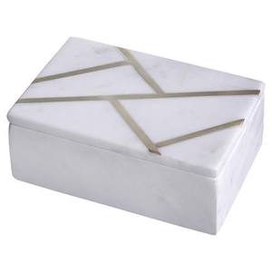 PInk and white bone made jewelry <b>storage</b> gift home <b>decor</b> <b>box</b> new article latest american australian design - Product Image 3