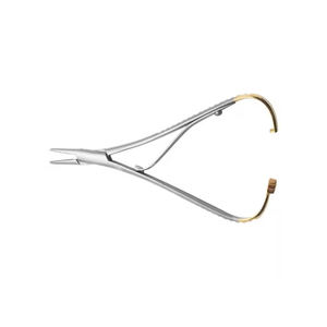 Portaagujas Herramienta de instrumento extra fino Portaagujas de acero inoxidable Portaagujas quirúrgico - Product Image 4