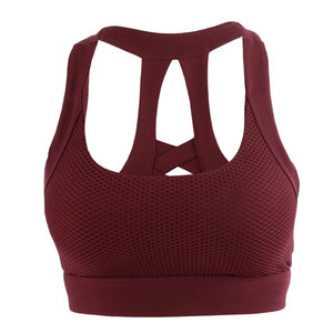 บราโยคะระบายอากาศได้ดีสำหรับเล่นยิมของผู้หญิงบราสำหรับเล่นฟิตเนสแบบปรับได้เป็นมิตรกับสิ่งแวดล้อม - Product Image 1