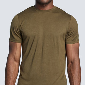 T-shirt unisexe en toile 100 % coton respirant, anti-plis, anti-boulochage, à manches courtes, col rond, de haute qualité, uni, personnalisable - Product Image 3