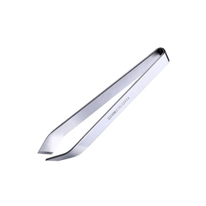 คีมคีบปลากระดูกปลาแหนบแบนและเอียงทำจากสเตนเลสแบบมืออาชีพ10ชิ้น - Product Image 4