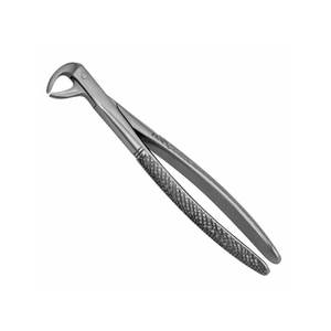 Forceps d'extraction pédiatrique à motif anglais 157C, manuel, en acier inoxydable, usage professionnel - Product Image 6