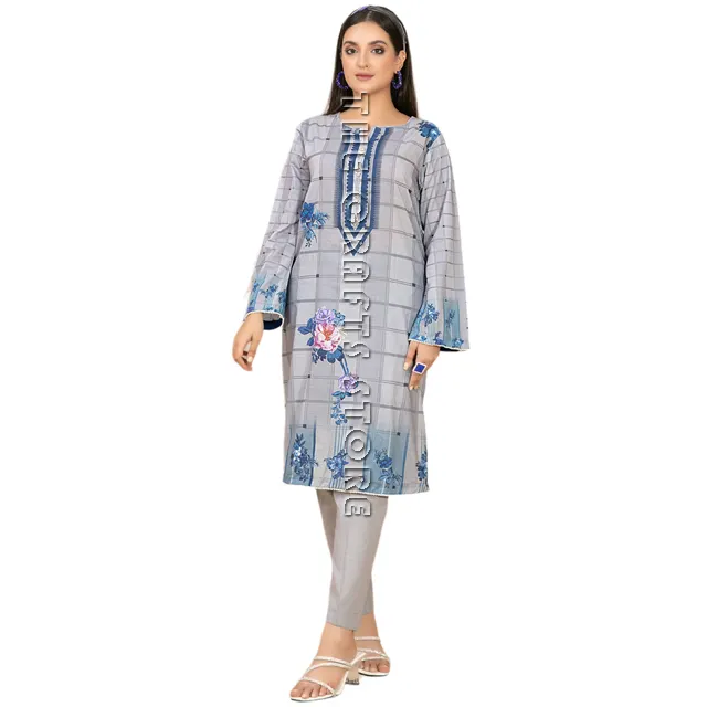 Новый Дизайн Газон Shalwar Kameez для женщин пакистанский стиль платья Женская одежда экспортное качество