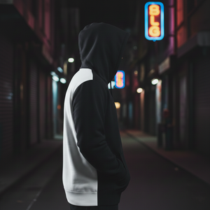 เสื้อฮู้ดสตรีทแวร์ผู้ชายแบบซิปเต็มตัว ผ้าฝ้าย 100% สำหรับฤดูหนาว สไตล์โกธิค พิมพ์ลายตัวอักษร ผ้าฟลีซหนานุ่ม ทรงปกติ - Product Image 5