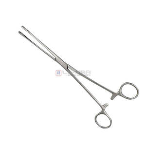 Fórceps de esponja de acero inoxidable para pólipos uterinos quirúrgicos ginecológicos de 24cm - Product Image 1