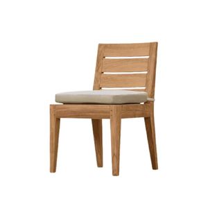 Oakspire The Addison Modern <b>Outdoor</b> Teak <b>Dining</b> Chair Solid Wood Garden Patio Chair Luxury Resort Furniture collection - Product Image 5