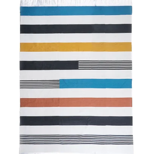 พรมขนสัตว์อินเดียพรมผ้าฝ้ายทอมือตกแต่งพื้นทำด้วยมือขายส่งพรม dhurrie - Product Image 1