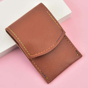 Ensemble de manucure et de pédicure en acier inoxydable de haute qualité 4 pièces adapté aux voyages avec boîte de pied en PU soin des ongles cuticules et boucle pliante - Product Image 3