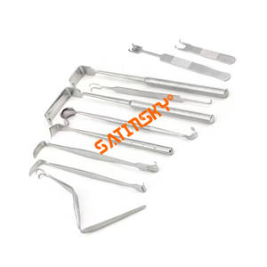 Instrument à double paupière Rétracteur de paupière Pochette à double dent Rétracteur nez intégré Cosmétique Fabriqué avec AISI 420 - Product Image 5