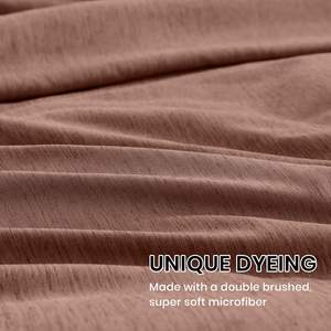 Full <b>Size</b> Comforter Set, Terracotta <b>Bedding</b> Comforter Sets Full 7 Pieces with Comforter, <b>Sheets</b>, Pillowcases & Shams - Product Image 5