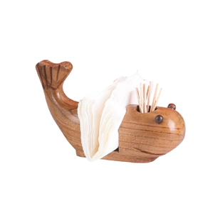 <b>Napkin</b> <b>Holder</b> for Table Wooden <b>Napkin</b> <b>Holders</b> for Kitchen Dining Room Table Decor Dispenser for Indoor & Outdoor - Product Image 1