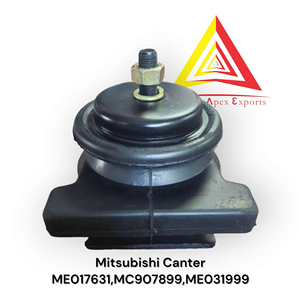 ยางรองแท่นเครื่องหน้า 3 รู ME017631 / MC907899 สำหรับมิตซูบิชิ แคนเตอร์ FE639 (4D33/4D35) ยางยึดติดกับเหล็ก สีดำ ปี 2001-2010 - Product Image 3