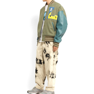 Wholesale Rate For Best Quality In Different Design With Solid Color Stylish Leather <b>Wool</b> Varsity Jackets BY AMAZING INDUSTRIES - Product Image 3