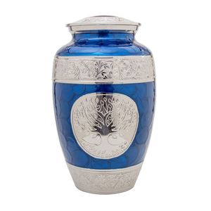 Urna de cremación de latón de estilo americano hecha a mano de la mejor calidad, suministros funerarios para adultos para cenizas humanas, urnas de fundición al por mayor - Product Image 1