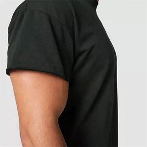 เสื้อยืดคอกลมสำหรับผู้ชายเสื้อคอกลมผ้าฝ้าย100โอเวอร์ไซส์แขนสั้นสำหรับฤดูร้อน - Product Image 6