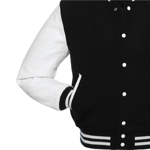 Veste de baseball pour hommes Veste d'hiver décontractée en matériau brodé Lettermen Veste d'hiver design de baseball pour hommes - Product Image 6