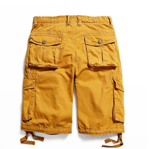 Look décontracté Short cargo populaire Séchage rapide Classique Été Quotidien Mode Couleur unie Extérieur Short respirant pour hommes - Product Image 2