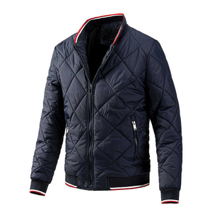 Veste coupe-vent légère vintage à logo personnalisé de qualité supérieure en vente chaude col montant vestes décontractées pour hommes - Product Image 2