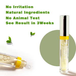 Sérum nourrissant pour cils végétalien à base de peptides, sans hormones, aux enzymes et à la biotine, sérum pour cils 0% Bimatoprost, sérum pour cils bio-enzymatique - Product Image 3