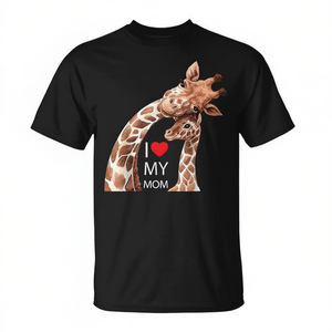 Camiseta con diseño de jirafa para la mejor mamá del mundo, un regalo sincero para la madre de tu vida - Product Image 2