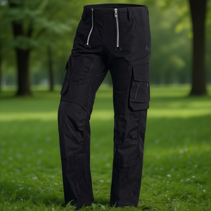 SEBASTIAN <b>Work</b> Trousers in Size 50 <b>Black</b> FHB Workwear - Product Image 3