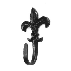 Vintage Metal Wall Mounted <b>Hook</b> Heavy-Duty Single Coat Hanger For Clothing Factory Direct Wrought Iron & Cast Iron <b>Hooks</b> 2026 - Product Image 6