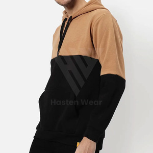 Sweat à capuche d'hiver en molleton 100% coton de haute qualité, prix avantageux, pour hommes, séchage rapide, respirant, vente chaude - Product Image 2