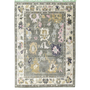 Vente en gros de tapis Oushak turc pliable et antidérapant Tapis d'intérieur en laine Tapis d'exercice de prière de salon pour adolescents - Product Image 1