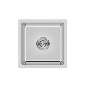 Petit évier de cuisine RV en acier inoxydable à bol unique fait à la main avec passoire - Product Image 2