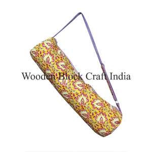 Sac de yoga de haute qualité, personnalisé, pour femmes, en coton, avec fermeture éclair, pour le plein air, sac de rangement de voyage, sac de sport pour toutes les saisons - Product Image 3