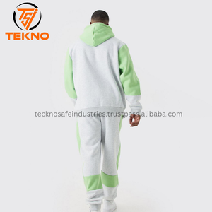 Ensemble de vêtements de sport en polaire lourde avec logo personnalisé Pantalon de survêtement à capuche sérigraphié de haute qualité pour survêtement à impression bouffante OEM - Product Image 6