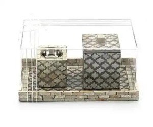 Elegante quemador árabe Bakhoor con incrustaciones de nácar, quemador de incienso de lujo, juego árabe para decoración del hogar al precio más bajo - Product Image 5