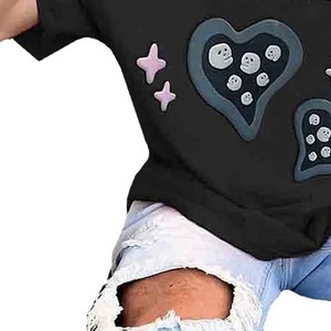 Fábrica al por mayor mejor calidad Premium Chenille bordado camisetas para hombres personalizado 100% algodón Ringer con el último diseño - Product Image 6