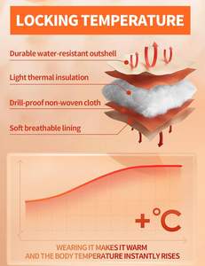 Chaqueta acolchada recortada de invierno para hombre, abrigo corto de poliéster acolchado cálido con cuello levantado y tela de lona para mujer - Product Image 3