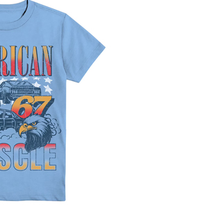 Camiseta de Manga Corta con Cuello Alto de Algodón Premium, Costuras Duraderas, Tacto Suave, Colores Vibrantes, Corte Moderno, Tela de Algodón - Product Image 2