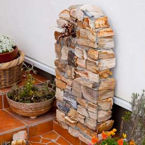 Revestimiento de Pared Texturizado Moderno y Duradero de Primera Calidad, Piedra de Madera Petrificada, Decoración Natural - Product Image 4