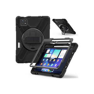 Netzy Pad 6 Defender Tablet Silicone Case Shockproof Back <b>Cover</b> for Xiaomi Pad 6 Protective <b>Keyboard</b> Case in Black - Product Image 2