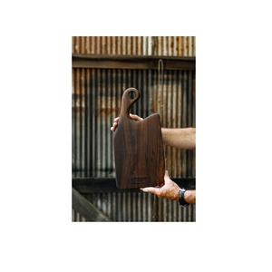 Tabla de cortar de madera de acacia natural hecha a mano más vendida con mango Tabla de cortar de verduras barata para Cocina - Product Image 2