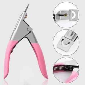 Acrylic Tip Nail Cutter for Acrylic Gel False Wholesale Adjustable Nail Tip Cutter Artificial Acrylic Nail Cutter <b>by</b> HEXACARE - Product Image 1