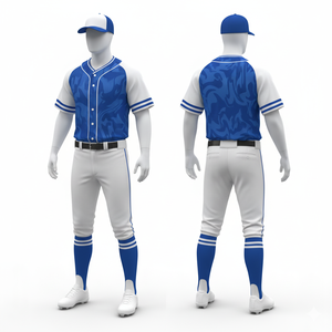 Tenue d'équipe de baseball 2026 en polyester sublimé à séchage rapide avec nom et numéro personnalisés – Grande Vente - Product Image 2