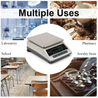 Balance analytique de laboratoire électronique LCD personnalisée OMACE à 5 chiffres, précision 10 kg, exactitude 1 mg, balance de pesage multifonctionnelle, garantie 3 ans