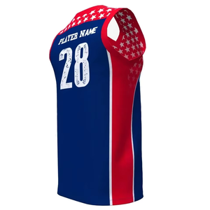 Vente en gros de maillots personnalisés, vêtements de basket-ball vintage orange sans manches à la mode, maillots de basket-ball, chemises de basket-ball - Product Image 3