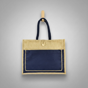 Promotional Jute Tote <b>Bag</b> Adjustable Shoulder Strap Custom Logo Print | Eco-Friendly <b>Reusable</b> <b>Shopping</b> <b>Bag</b> Featuring Canvas - Product Image 1