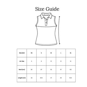 Customize <b>Sleeveless</b> Casual Golf for <b>Shirt</b> Black Colo Pullover Polyester Knitted Plus Size Breathable Eco-Friendly <b>Ladies</b> OEM - Product Image 6
