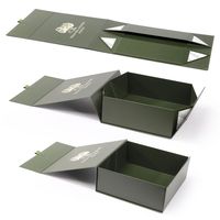 Boîte de papier en carton de luxe magnétique personnalisé pour crème pour le visage poudre libre mat laminage gaufrage matériaux recyclés-fabriqué au Vietnam