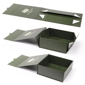 Custom Magnetic Luxury Cardboard Paper Box for Face Cream Loose Powder Matt Lamination Embossing Recycled <b>Materials</b>-Vietnam Made - Product Image 4