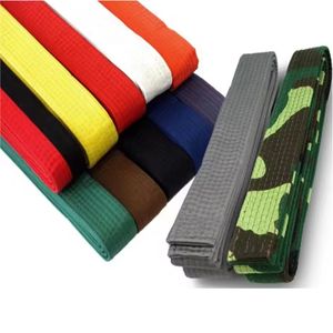 Diseñe su propio estilo Cinturones de Karate Algodón Multi Color Durable Cinturones de Karate Bajo MOQ Cinturón de Karate - Product Image 1