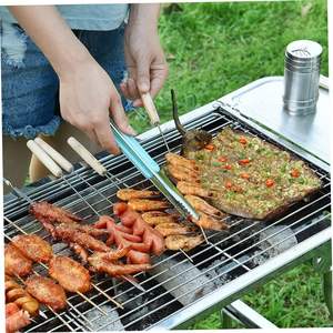 Roti Toast Tong de diseño de acero inoxidable, accesorios de utensilios de cocina chapados en color plateado, perfectos para el hogar, la cocina del Hotel, uso diario - Product Image 4