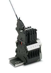 Phoenix Contact UT 4-L/HESI 5x20 GY 1044423 Fuse Terminal Block Modular 250V 28A DIN Rail Fuse <b>Holder</b> Industrial <b>Control</b> - Product Image 2